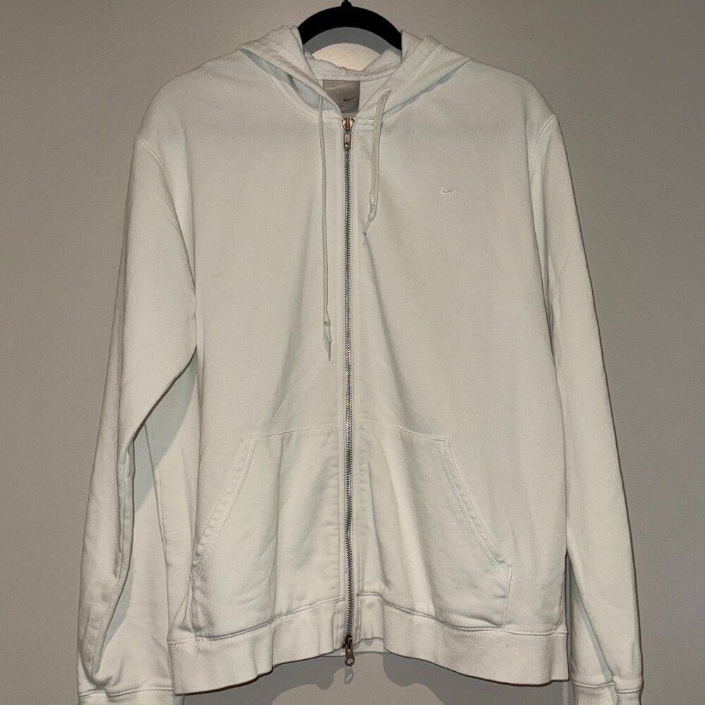 Nike Hooded Sweatshirt White Women's Size XL (16-18)